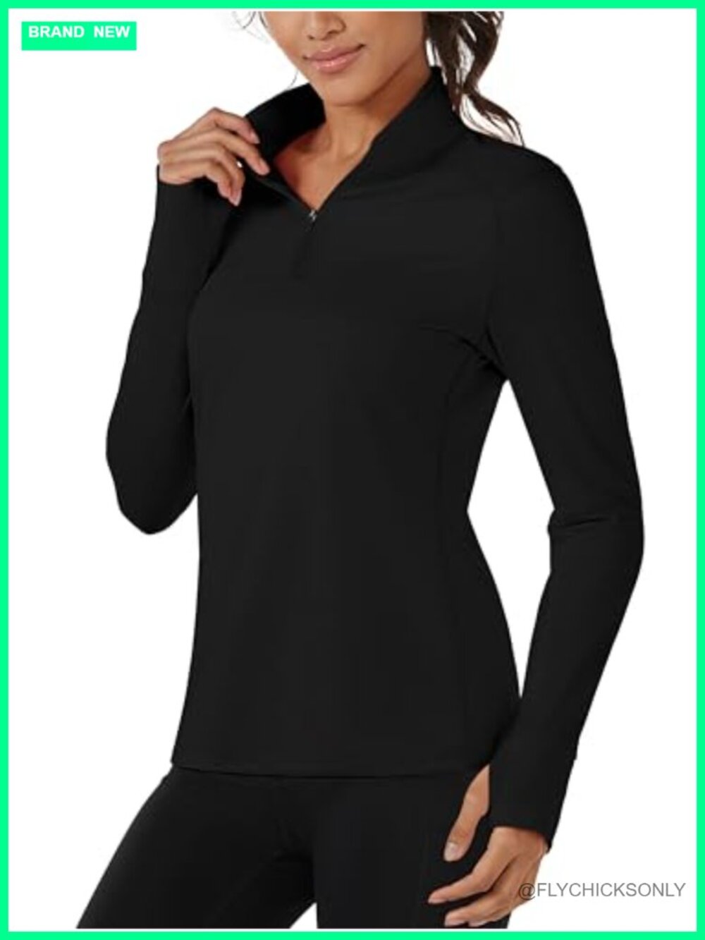 Quarter Zip Fleece Sweatshirt Long Sleeve Workout Pullover